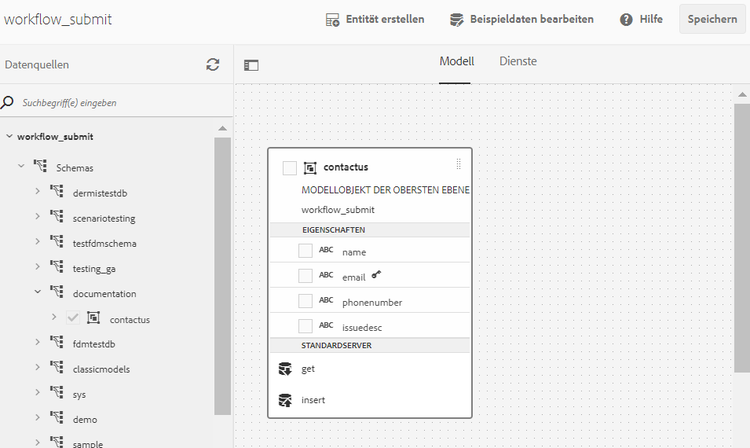 Beispieldaten mysql