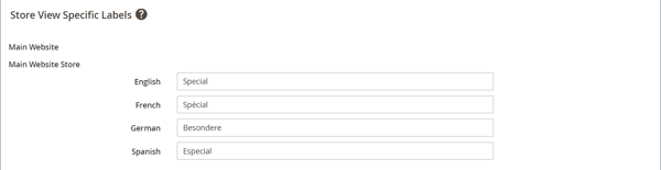 Speichern spezifischer Kennzeichnungen