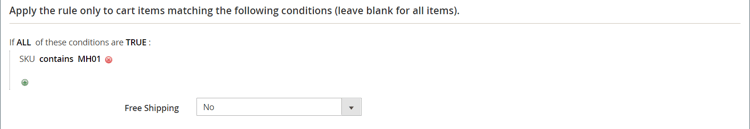 Warenkorb-Preisregel - Bedingung für Warenkorbartikel