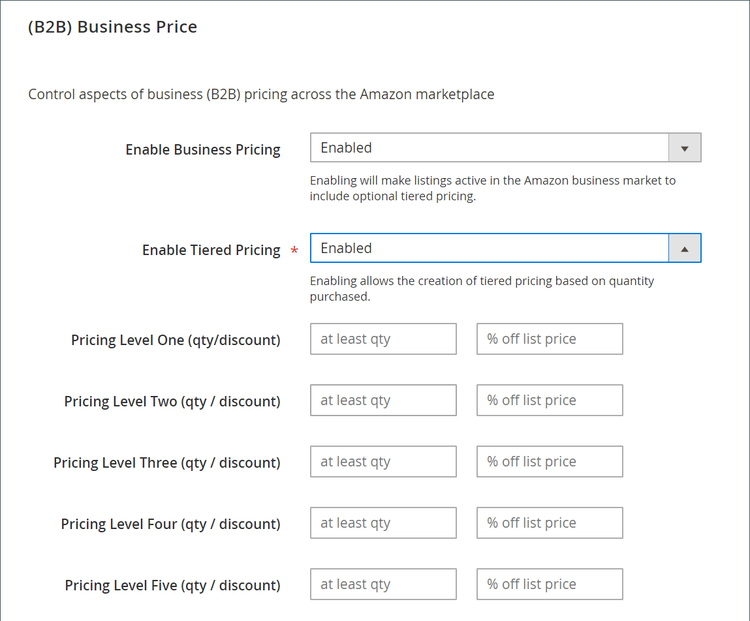 Amazon Business Pricing (B2B)