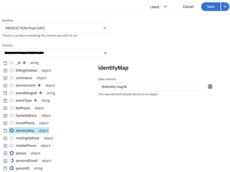 Aktualisieren jeder identityMap