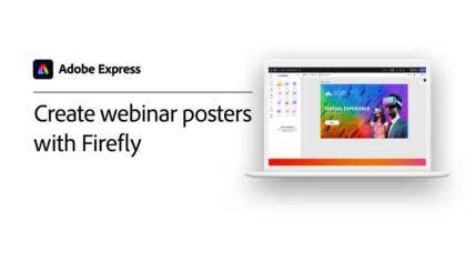 Webinar-Poster mit Firefly erstellen