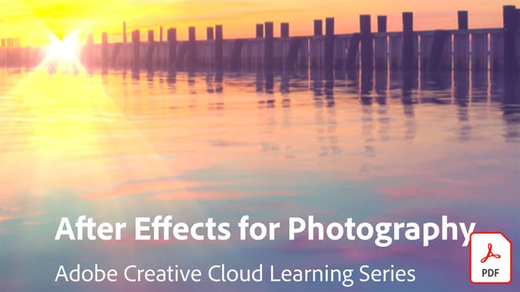 After Effects für Fotografie.