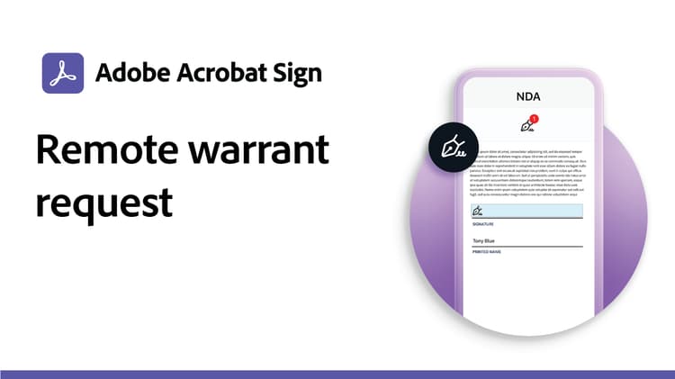 Remote-Warrant-Anfrage