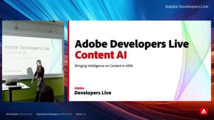 Inhalts-KI in Adobe Experience Manager