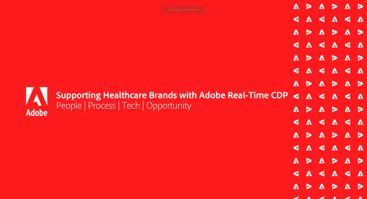 Adobe Real-time Customer Data Platform und Gesundheitsschild