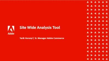 Site-Wide Analysis Tool