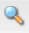 Symbol „Vorschaumodus“, dargestellt durch ein Lupensymbol.