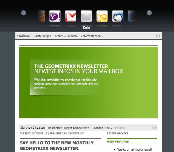 Wechseln von E-Mail-Clients