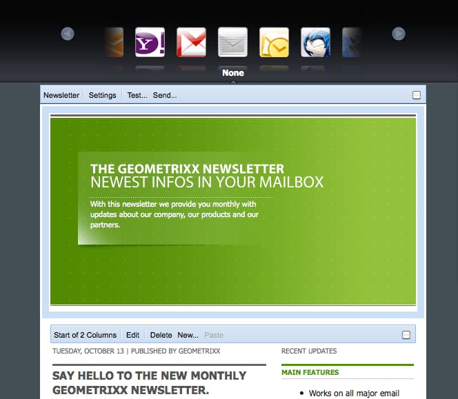 Wechseln von E-Mail-Clients