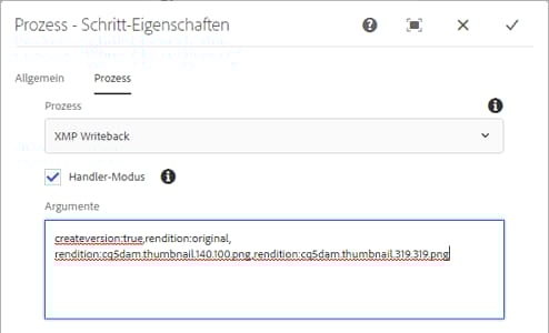 Schritteigenschaften