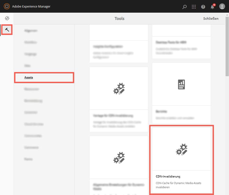 CDN-Validierungsfunktion