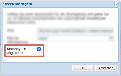 Dialogfeld „Überlagerungsknoten“