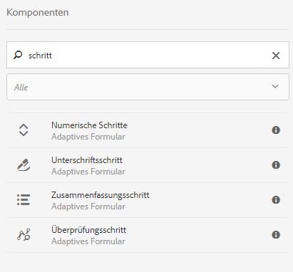 Formularinternes Signierungs-Erlebnis