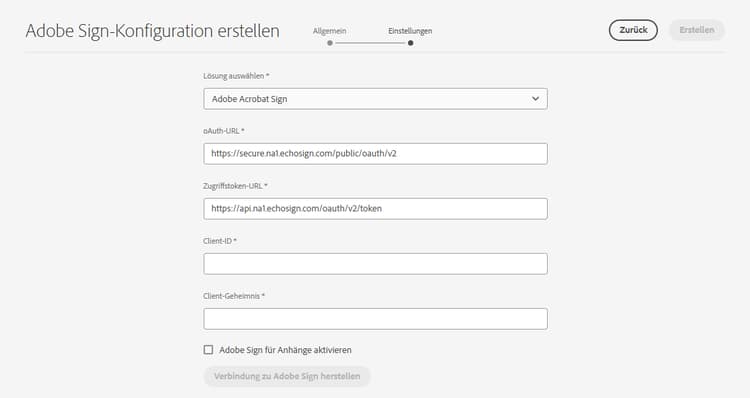 Adobe Acrobat Sign Solutions
