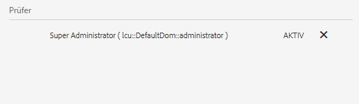 Entfernen eines Reviewers