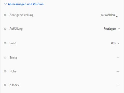 Maskierte und nicht maskierte Stile