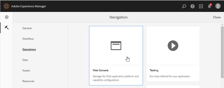 Snapshot zum CRX-Repository
