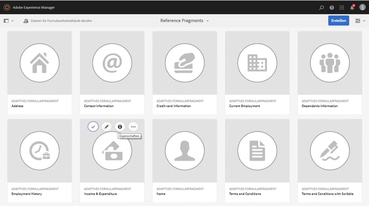 Alle aufgeführten Fragmente