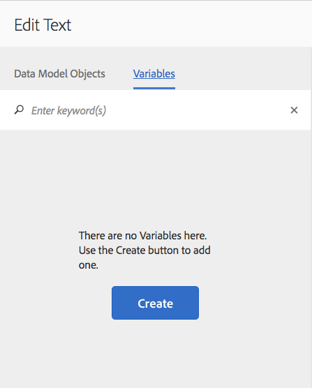 variablespanel