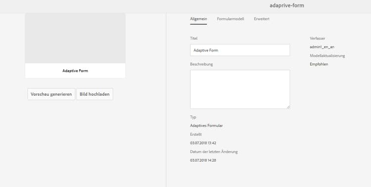 Kennzeichnung eines adaptiven Formular, das mit dem XFA-Modell nicht synchronisiert ist