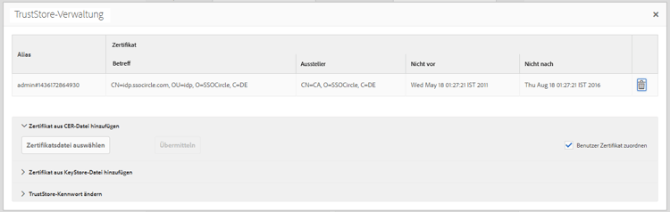 SAML 2.0-Authentifizierungs-Handler | Adobe Experience Manager