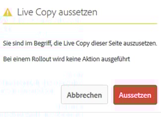 Fortsetzen oder Wiederherstellen