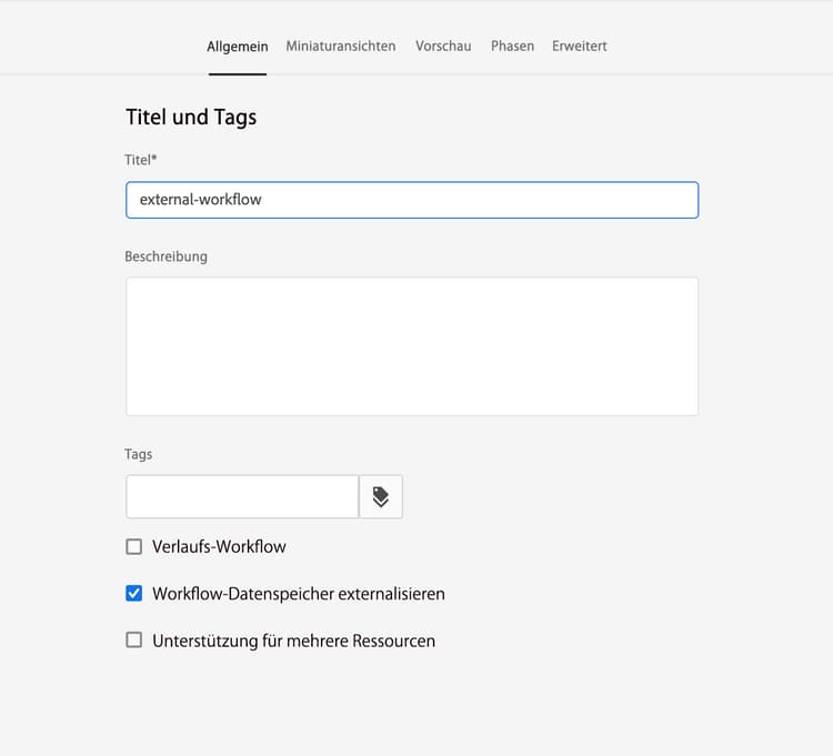 workflow-externalize-config