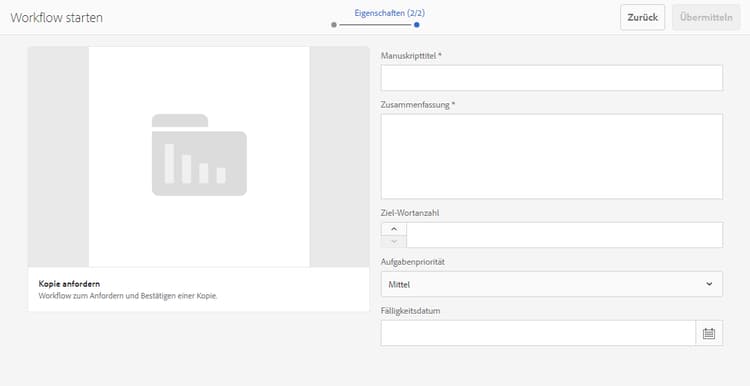 Workflow „Kopie anfragen“