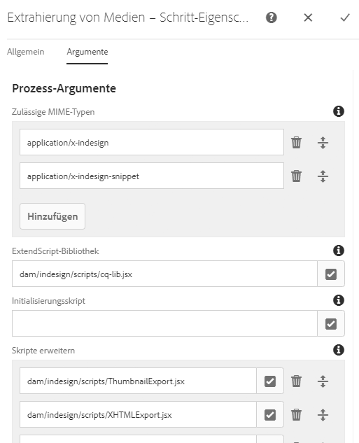 Integration von Assets mit InDesign Server | Adobe Experience Manager