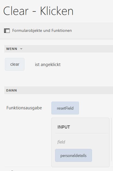 Schaltfläche „Löschen“