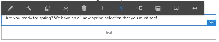 Optionen der Komponenten-Symbolleiste