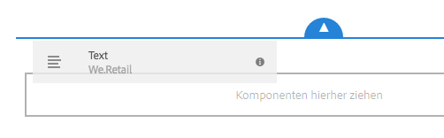 Hinzufügen einer neuen Komponente