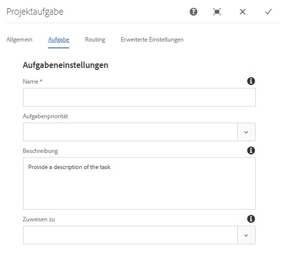 Workflow-Schritt konfigurieren