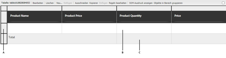 Example-function-table