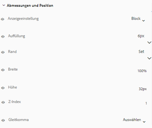 Maskierte und nicht maskierte Stile