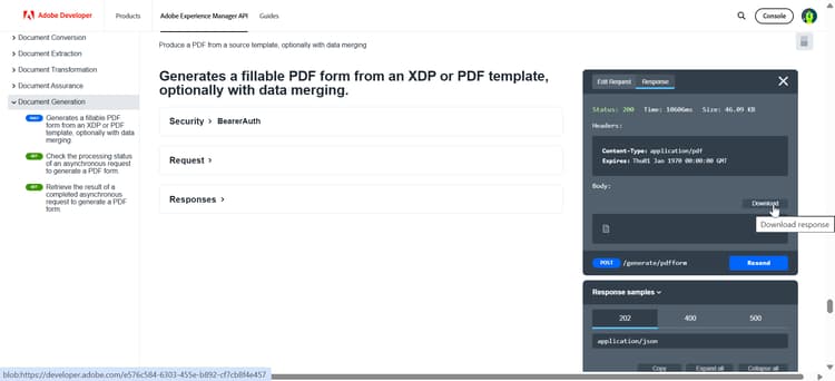 Überprüfungsantwort