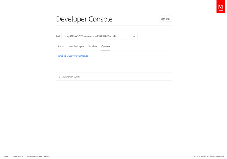 Developer Console 4