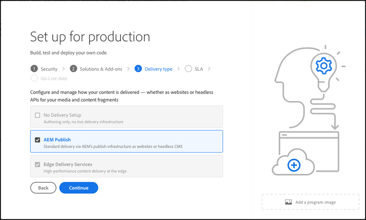 Registerkarte Versandtyp