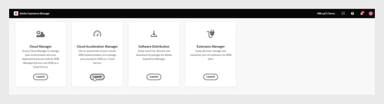 Cloud Acceleration Manager