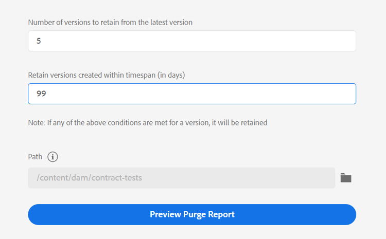 Bereinigungsbericht in der Vorschau