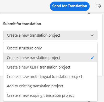 Typen von Übersetzungsprojekten