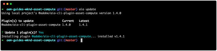 Fehlerbehebung – aio-Aktualisierung