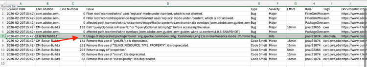 Veraltete APIs beim Code-Scanning