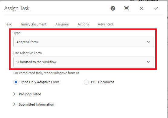 Wiederverwendbare AEM Forms-Workflow-Modelle