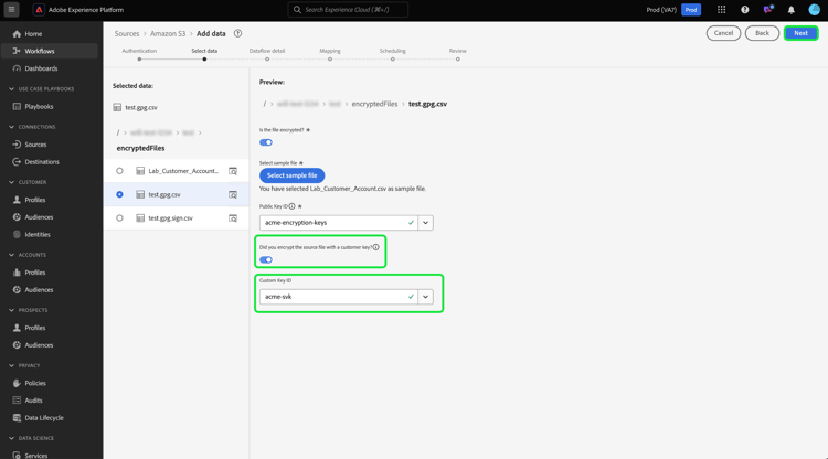 Der Titel des Signaturüberprüfungsschlüssels der Schlüssel-ID, die Ihrer Signaturüberprüfungsverschlüsselung entspricht.