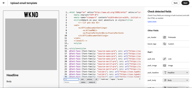 Code-Editor-Ansicht