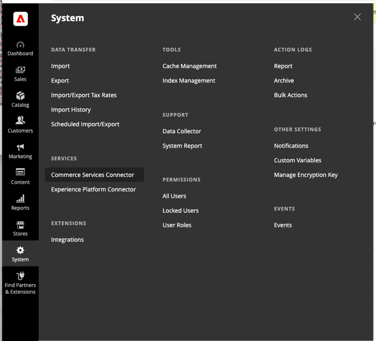 Experience Platform Connector-Erweiterung