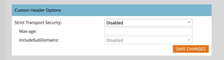 Marketo Engage-E-Mail-Admin - Standardeinstellungen für benutzerdefinierte Header-Optionen