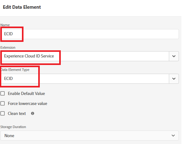 Erstellen von Adobe Experience Platform-Tags | Adobe Journey Optimizer